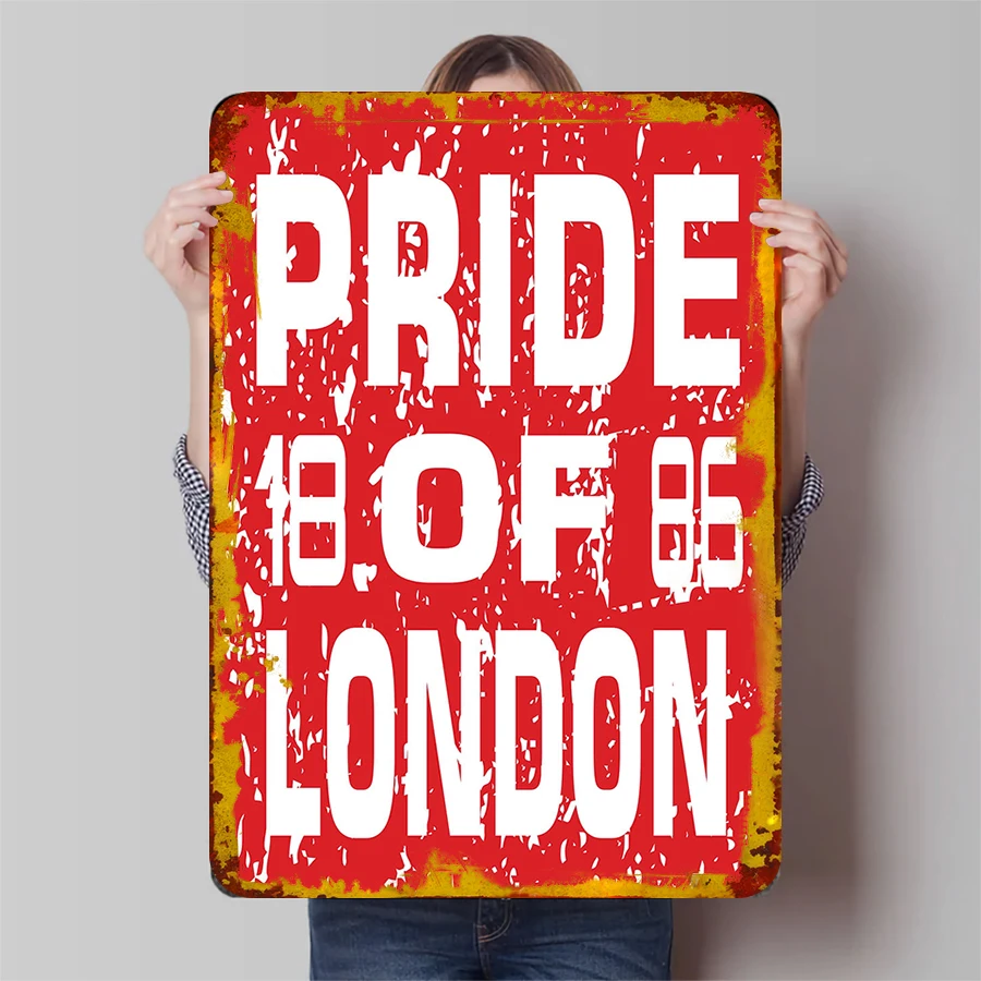 Home Office Of London - Pride of 86 London Custom Metal