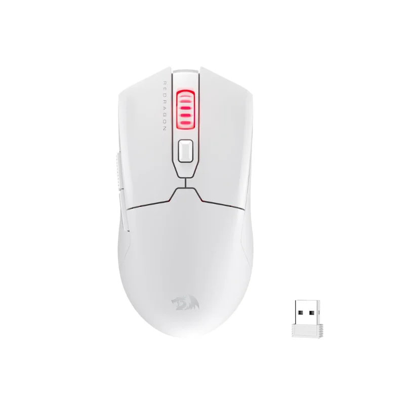 Imagem -01 - Mouse para Jogos sem Fio Modos 2.4ghz com Fio bt 26000 Dpi Mouse Óptico Gamer Botões Programáveis Redragon-m995 mouse para jogos sem fio modos 24ghz com fio bt 26000 dpi mouse optico gamer botoes programaveis redragon m995 01