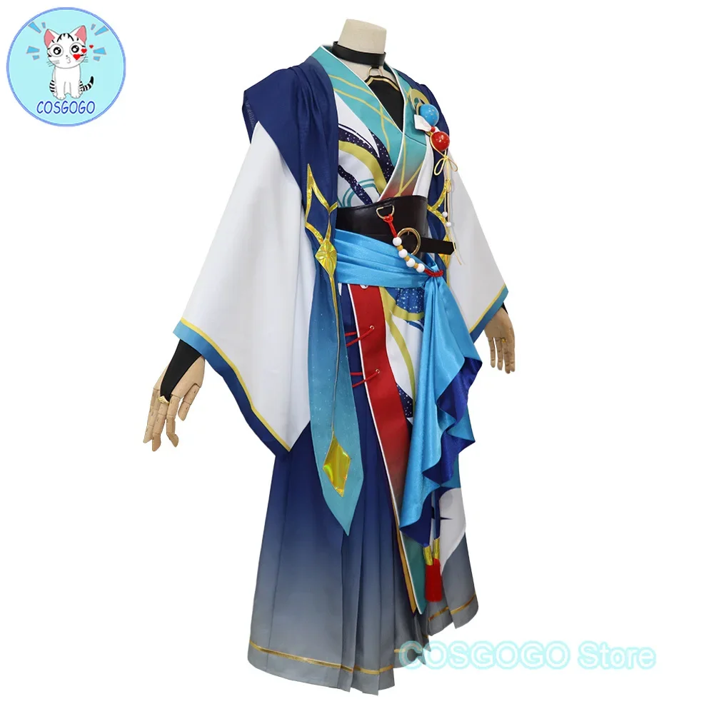 [Disesuaikan] bintang Ensemble Ayase Mayoi/Aoba Tsumugi/Sakuma Ritsu/Mashiro Tomoya kostum Cosplay pakaian Halloween baru