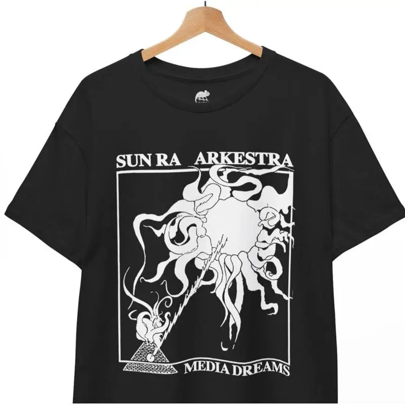 

Футболка Sun Ra Arkestra Media Dreams, футболка унисекс музыкальной группы в стиле рок-панк