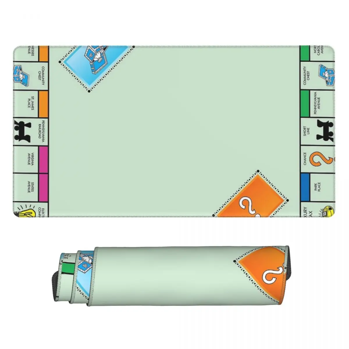 

Large Mouse Pad Board Game Board- Monopoly Gamer PC Laptop Mats Keyboard Carpet Computer Gaming Office Accessories Desk Mat
