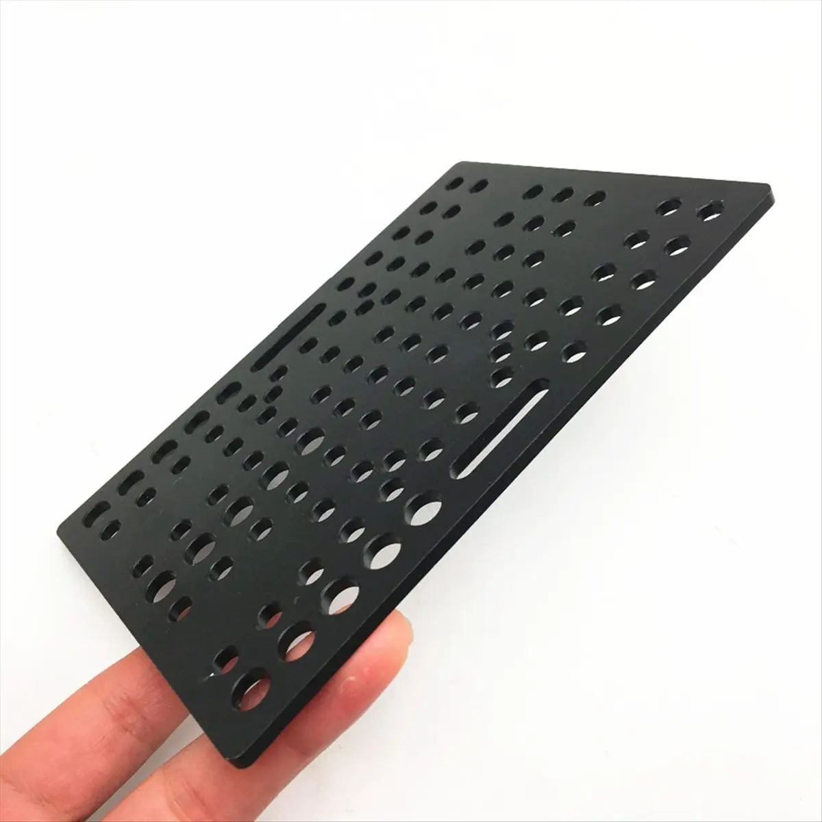 doyou V-Slot Gantry Set 20-80mm Gantry Plate for Profiles Vslot Plate Kits Gantry Plat 3D Printer Part, with Black Wheel