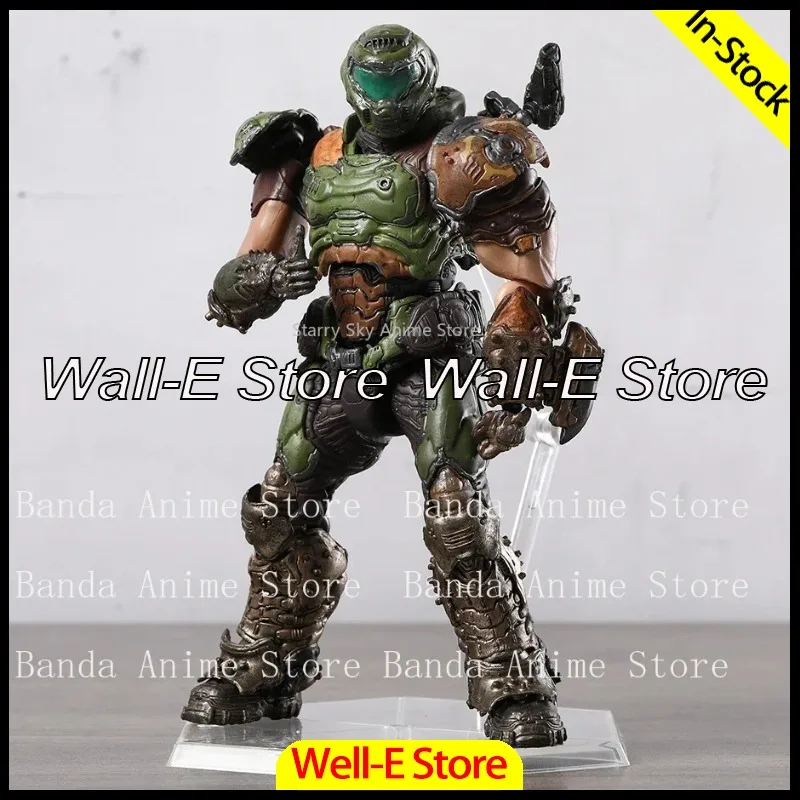 In Stock Figma SP-140 Doom Slayer Action Figure Figurine Collectible Model Doll Toy Gifts view 5