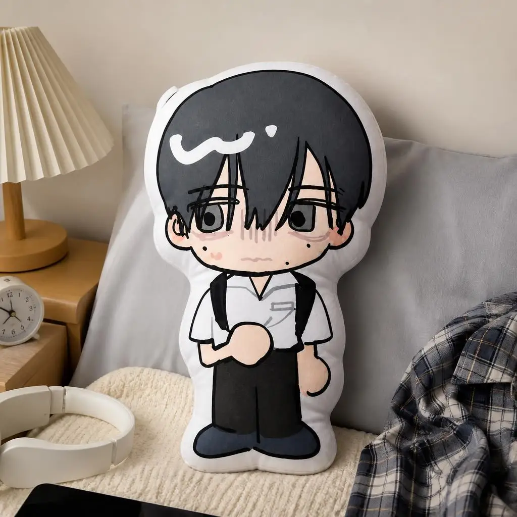 Yoshiki Anime The Summer Hikaru Died Plush Pillow Cushion Irregular Stuffed Throw Pillow Home Decor Gift Sofa Bed Couch