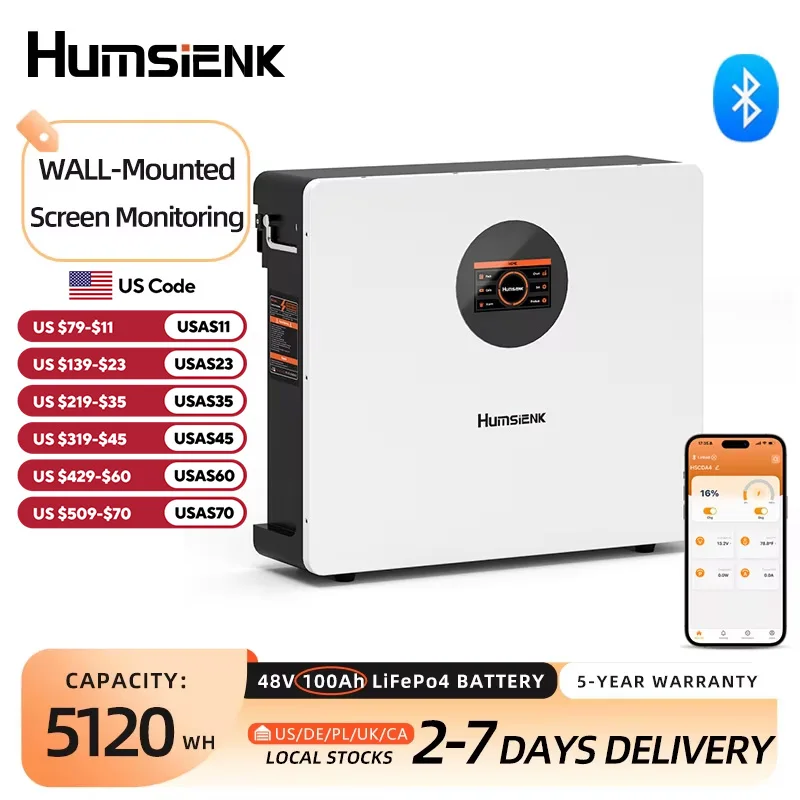 Humsienk 48V 100Ah …