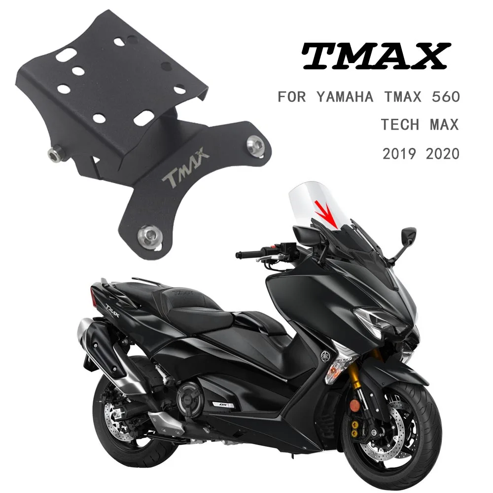 TMAX 560 Motorcycle Windscreen Phone Navigation Bracket USB Wireless Charging Mounting Holder For YAMAHA T-MAX 560 Tmax560 2017-