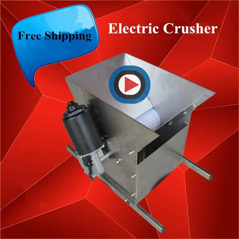 Electric Press Machine 80W Pressure 304 Stainless Steel Grape Except Infarction Crusher High Quality Wine Brewing Device