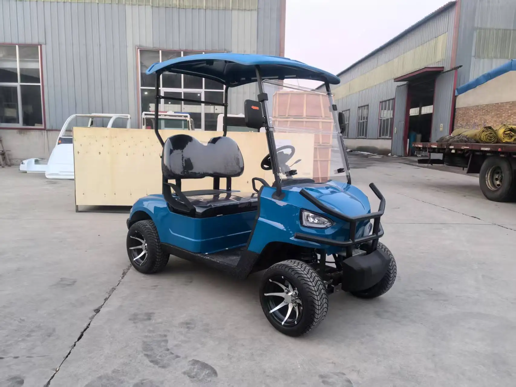 عربة جولف رخيصة ذات 4 عجلات كهربائية F Road Club Car 2/4/6 مقاعد عربة جولف عربة جولف مخصصة #4