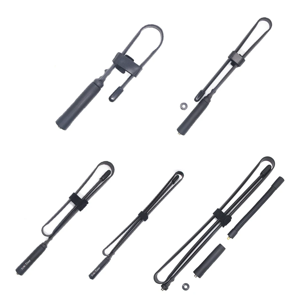 CS Strategic Antenna SMA-Female Dual Band VHF UHF 136-520MHz Antenna Foldable Walkie Talkie Antenna For Walkie Talkie Radio