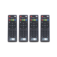 For MXQ MXQ-PRO T95 X96 MX9 M8 M9C H9 Infrared TV Replacement 4Pcs Portable Set-Top Box Remote Control