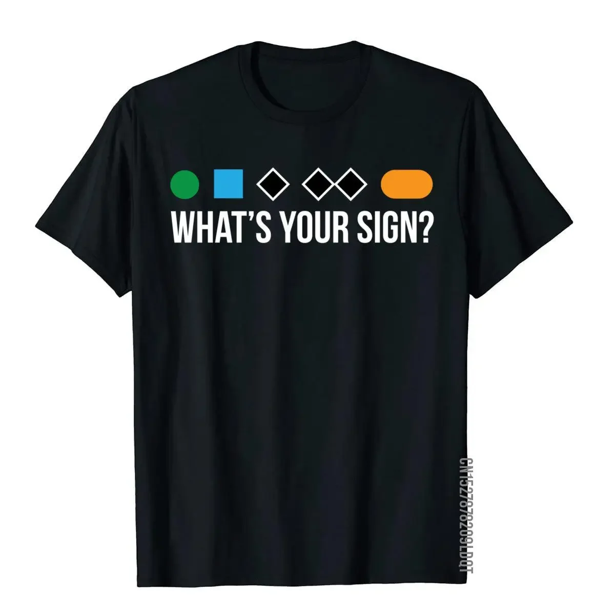 Funny Ski Snowboard What's Your Sign Shirt Cotton Men Tops Shirt Cosie Top T-Shirts Gift New Coming