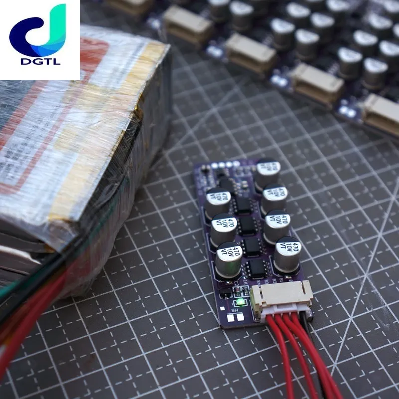 3S4S lithium battery high current capacitive active balancing board energy transfer high precision low heating