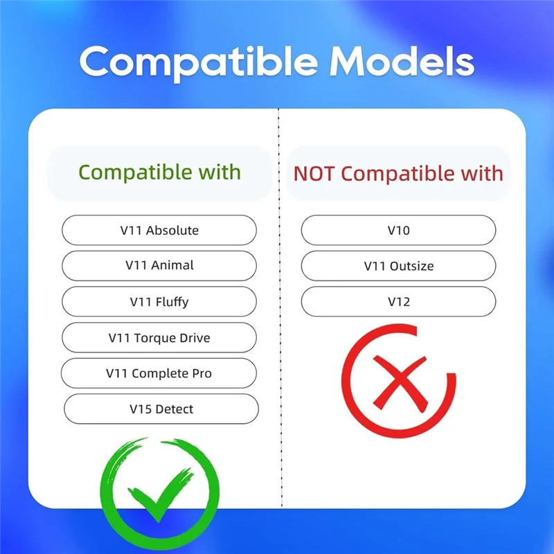 Filtro de aspiradora A76G para piezas de recambio de aspiradora Dyson V11