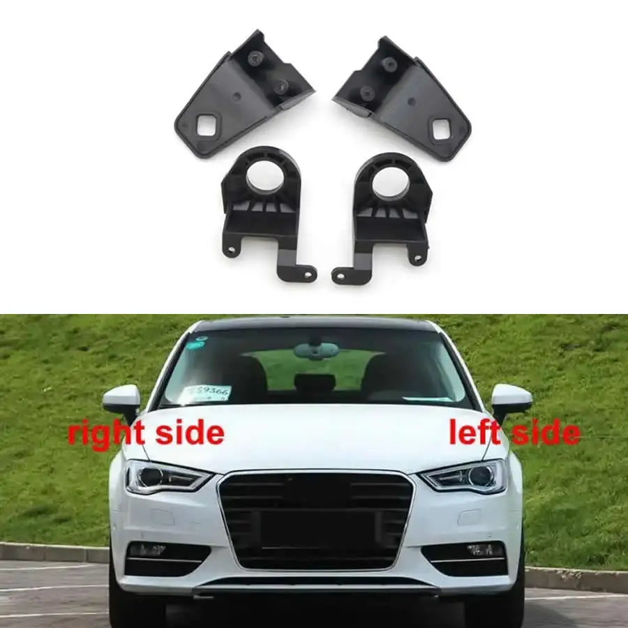 For Audi A3 2014 2015 2016 Car Accessories Headlight Repair Kit Repair Claws Plastic Fixed Corners Black Light Stand