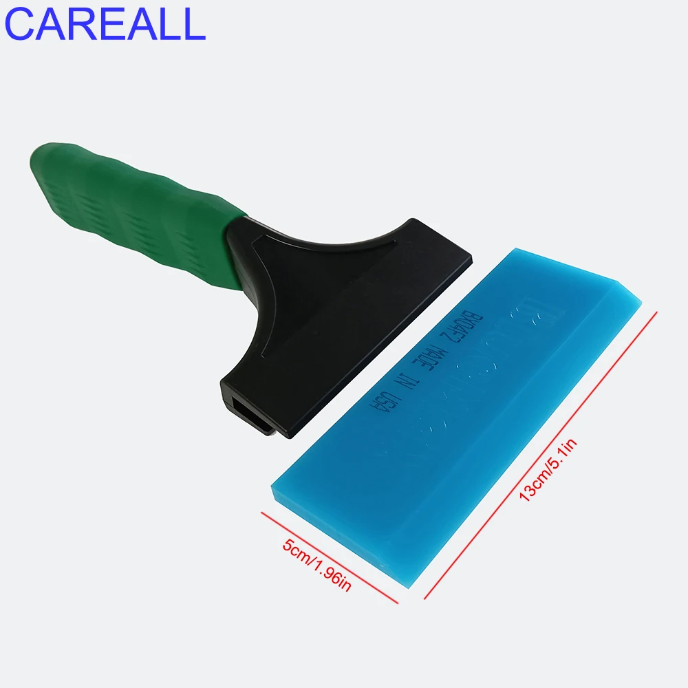 CAREALL Car Cleaning Tool Rubber Blade Handle Squeegee TPU Auto Rhino Skin Protective Film Sticker Applicator Water Remover