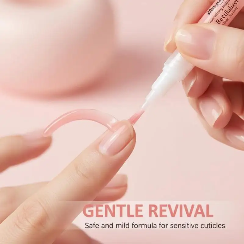 Peach Extract Nail Nutritional Oil Pen Gentle Nourishing Nail Care Oil Pen Daily Application for Nail Hydration  Tools