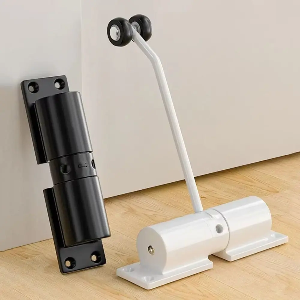 

Adjustable Automatic Door Closer Stainless Steel Self Closing Door Stopper Spring Automatic Door Closing Device Door Hinge