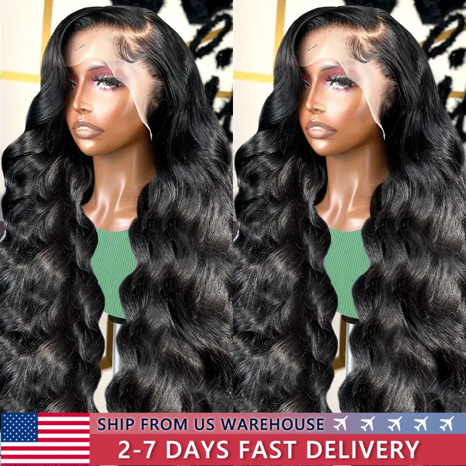 Body Wave Lace Wigs For Women Human Hair 4x4 Lace Closure Wig 30 32 34 Inch 13x4 13x6 Lace Frontal Wig Body Wave Frontal Wig