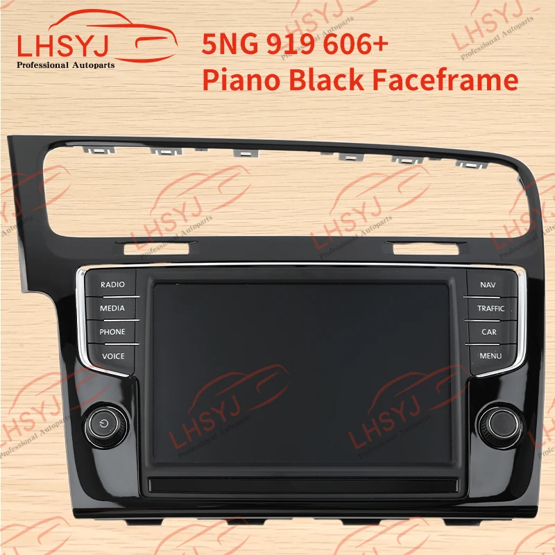 OEM 5NG919606 8 Inch Media SAT NAV Display Screen Fit For VW Golf Mk7 Golf 7 Passat B8 Tiguan MK2 Mechanical Button 5NG 919 606