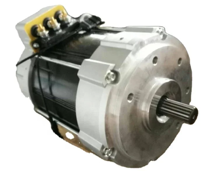 Motor de CA de 72V, 7,5 kW, funciona con controlador Curtis para EV