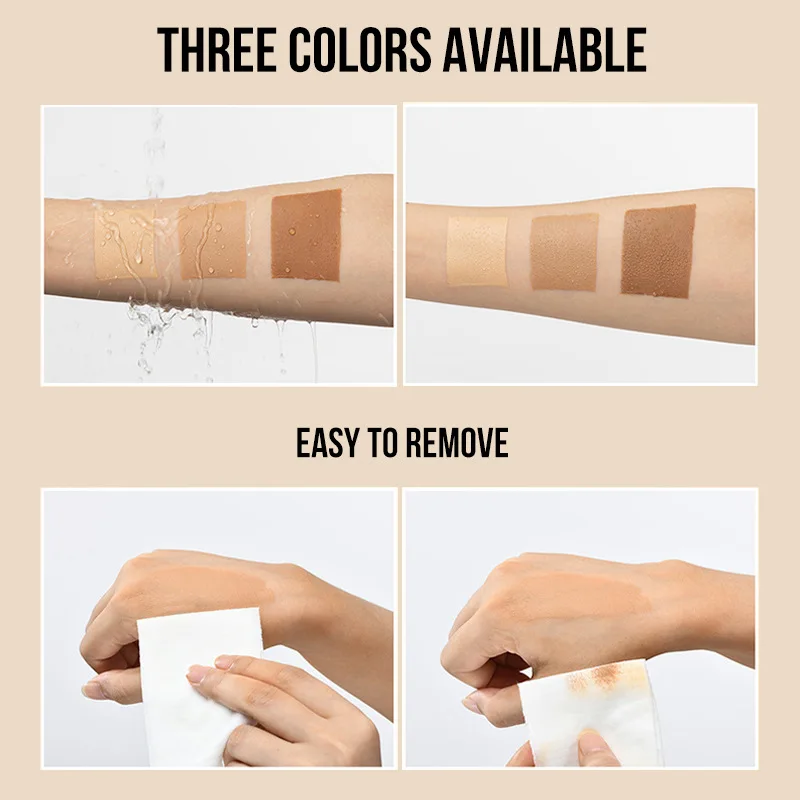 100 مللي ماكياج الساق البرونزية ترطيب الأساس السائل وهمية تان كريم دباغة مرطب للجسم العناية بالبشرة حتى لون البشرة المخفي #4