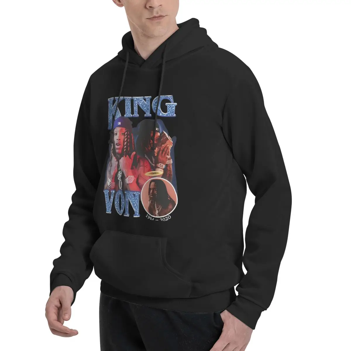 K-king Hoodie Streetwear pria, pakaian luar, Hoodie ukuran besar, desain trendi, Sweatshirt pakaian jalanan musim gugur