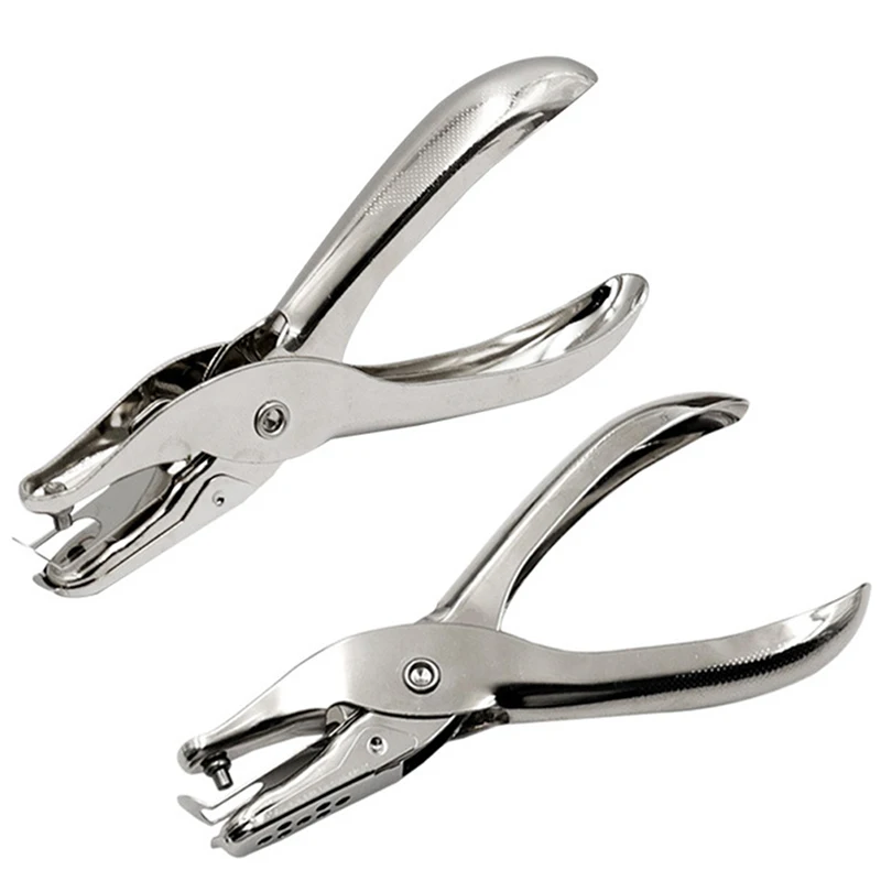 Single Hole Puncher Metal 3mm/6mm Pore Diameter Punch Pliers Hand Paper Scrapbooking Punches