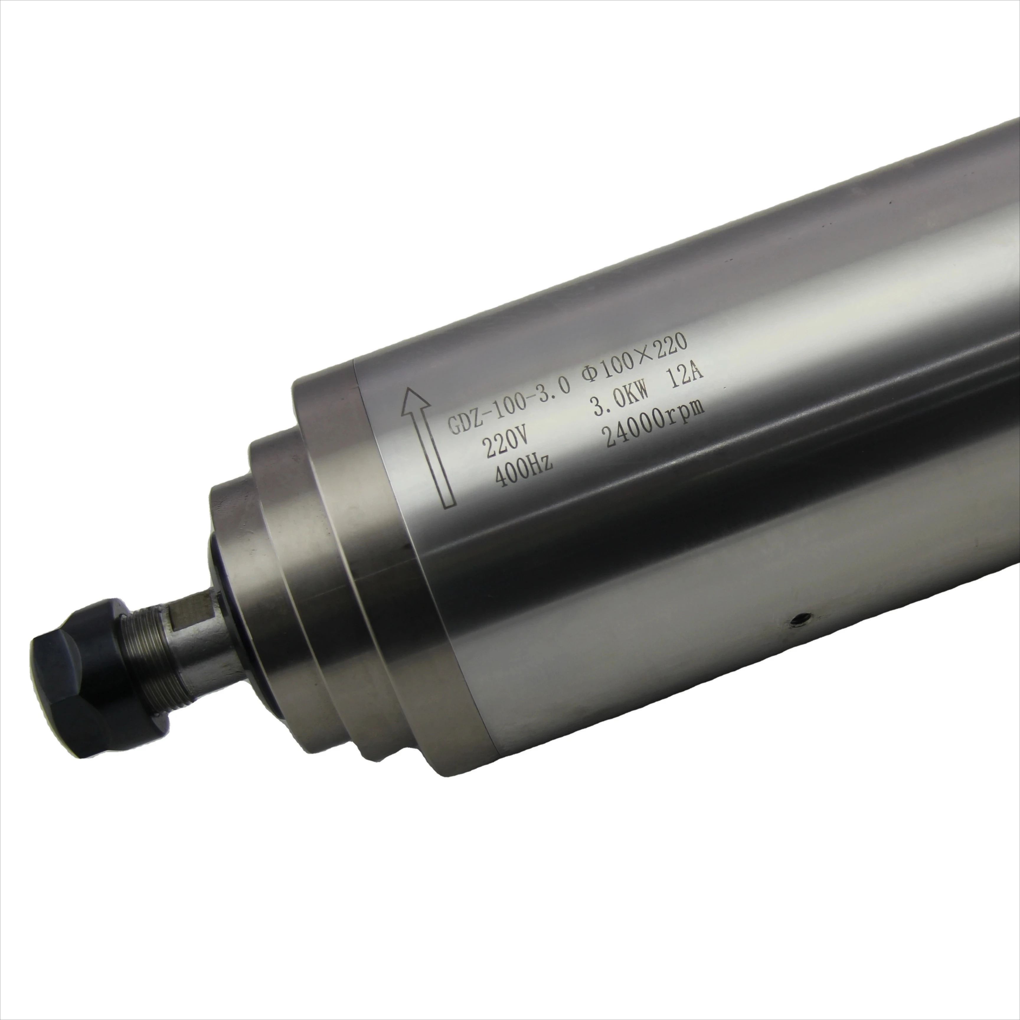 3kw 24000rpm Water Cooled Er20 Woodworking High Rpm Electric Spindle Motor