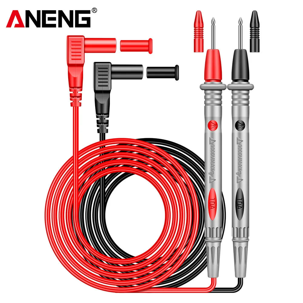 ANENG PT1004B multimetr cyfrowy przewody pomiarowe 1000V 10A sonda Tester kabel kombinowany kabel sondy pomiarowej do testera Multimetro — zdjęcie 2