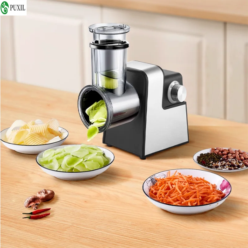 

Electric vegetable slicer, a new multifunctional kitchen vegetable cutting tool that does not harm hands, fully automatic potato