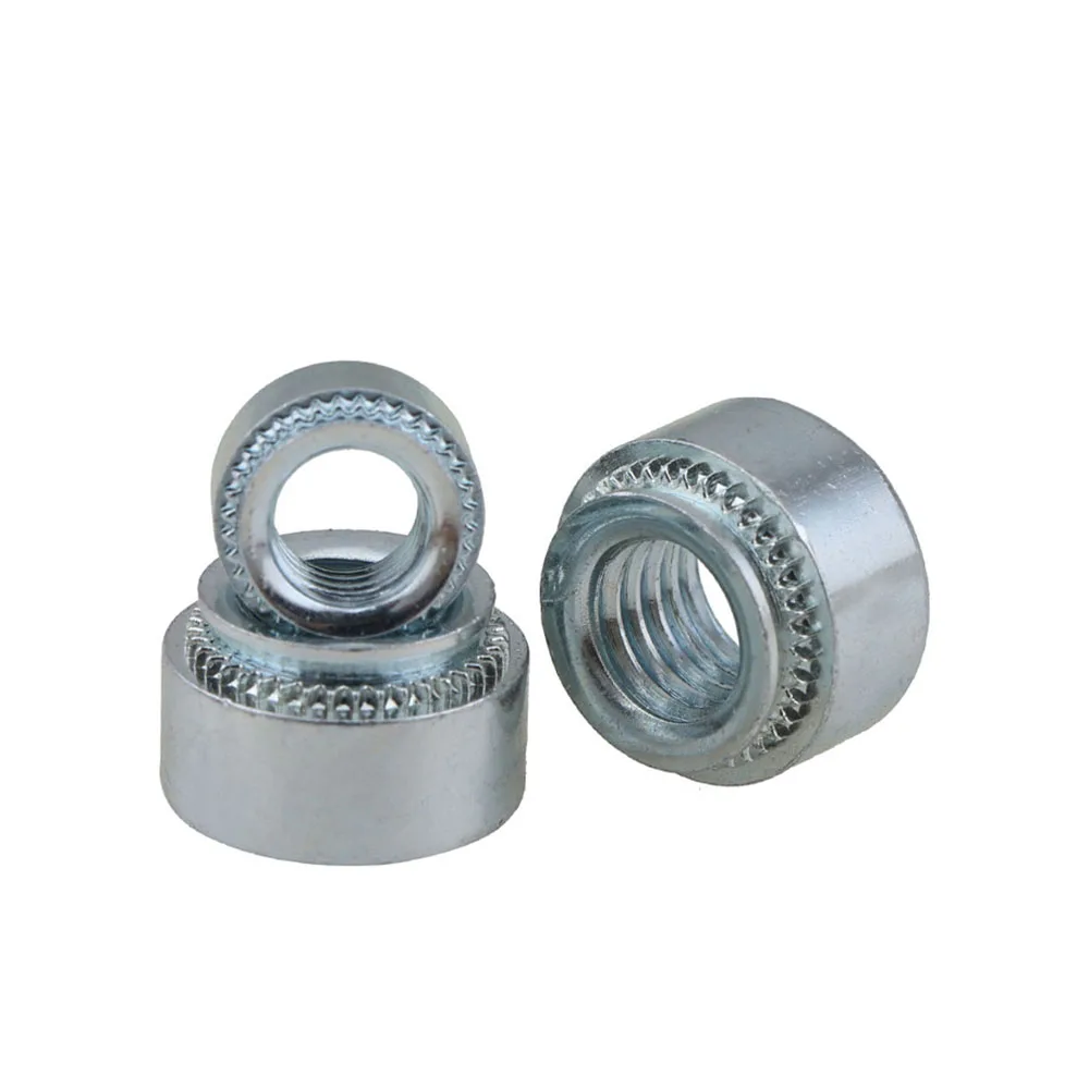 20/50/100Pcs Environmentally Friendly Galvanized Rivet Nuts For Products Of Punching Machines And Riveting Machines Assembly Nut