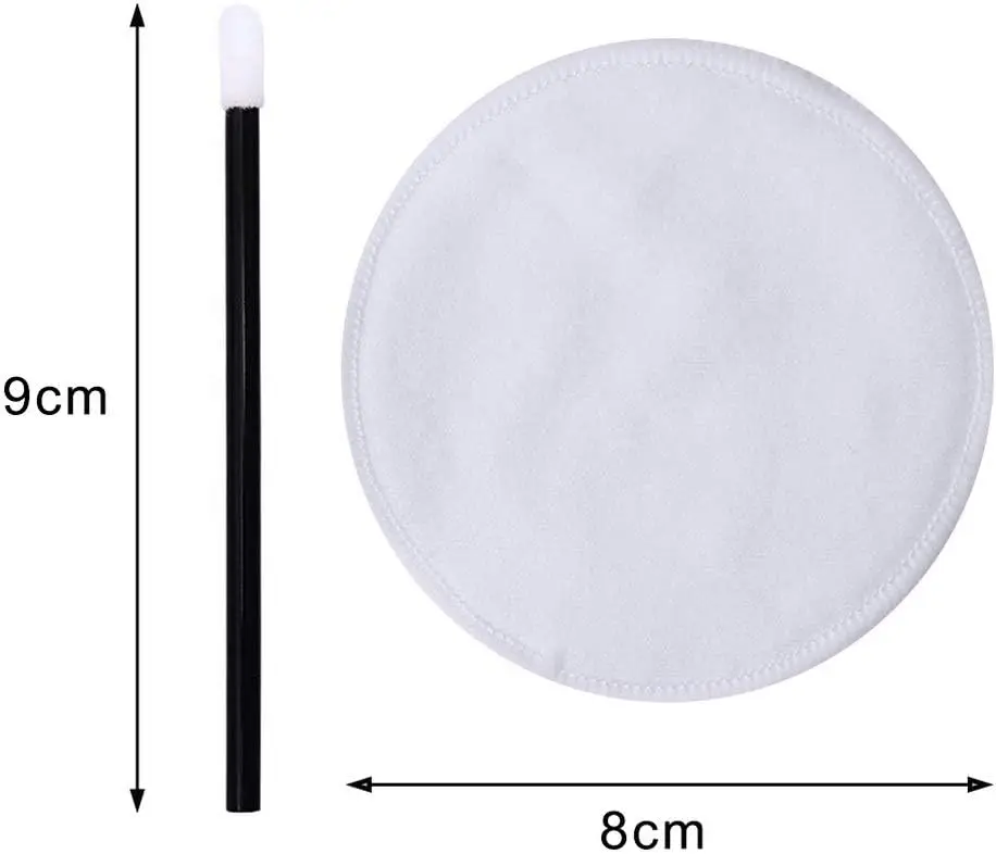 リップブラシ、200本ブラックリップブラシメイクアップブラシ口紅リップグロスワンドアプリケーターツールメイクアップ美容ツールキット