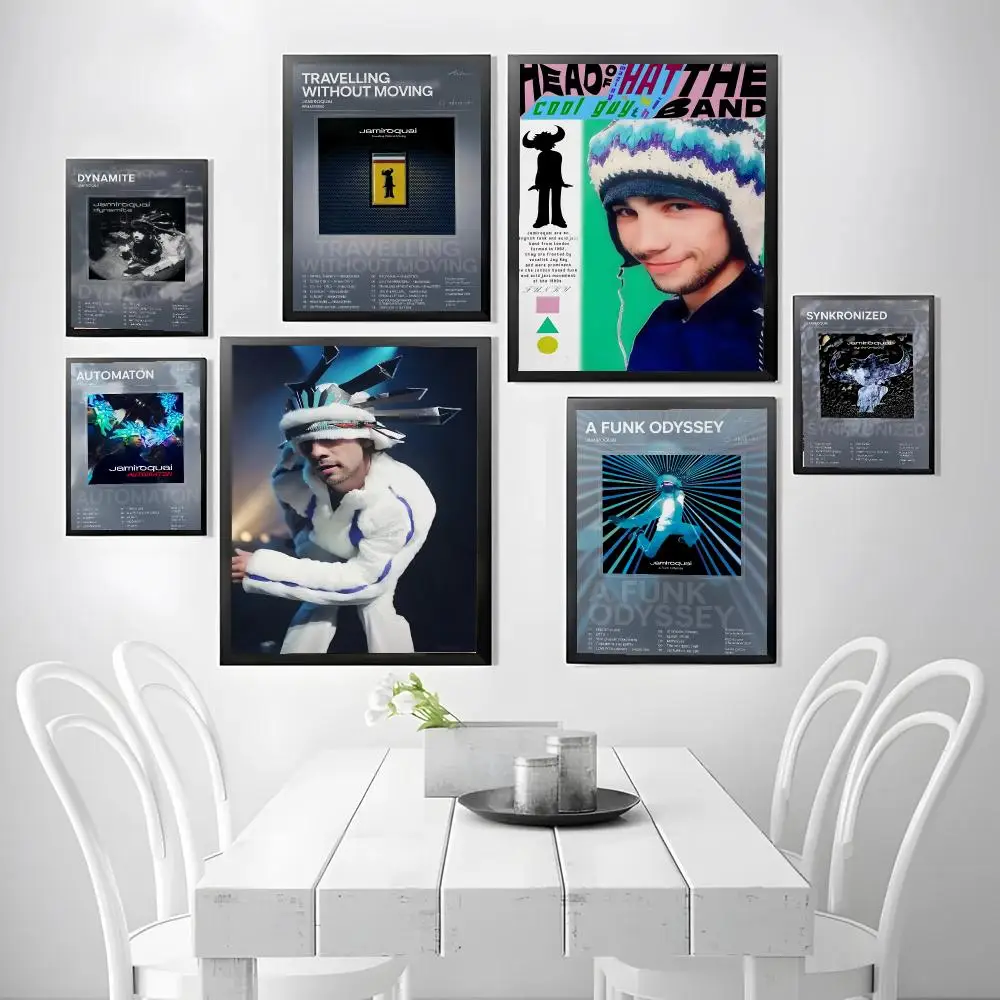 Music Jamiroquai Virtual Insanity Poster Wall decals, perfect for hallways, living rooms, and home decor