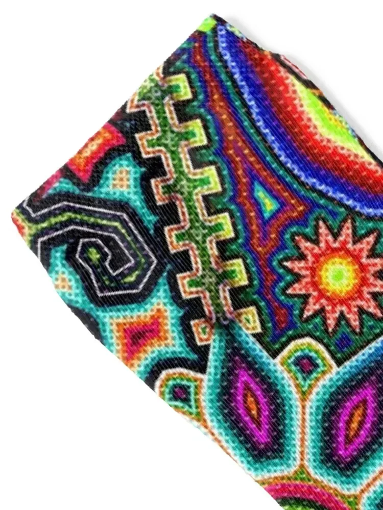 Huichol Art Mexico Socks kawaii football basketball Children's Women's Socks Men's