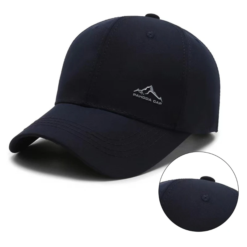 Breathable Mountain Pattern Baseball Caps Adjust Size Sun Hat Fishing Climbing Hunting Travel Visors Hat for Male Dropshipping