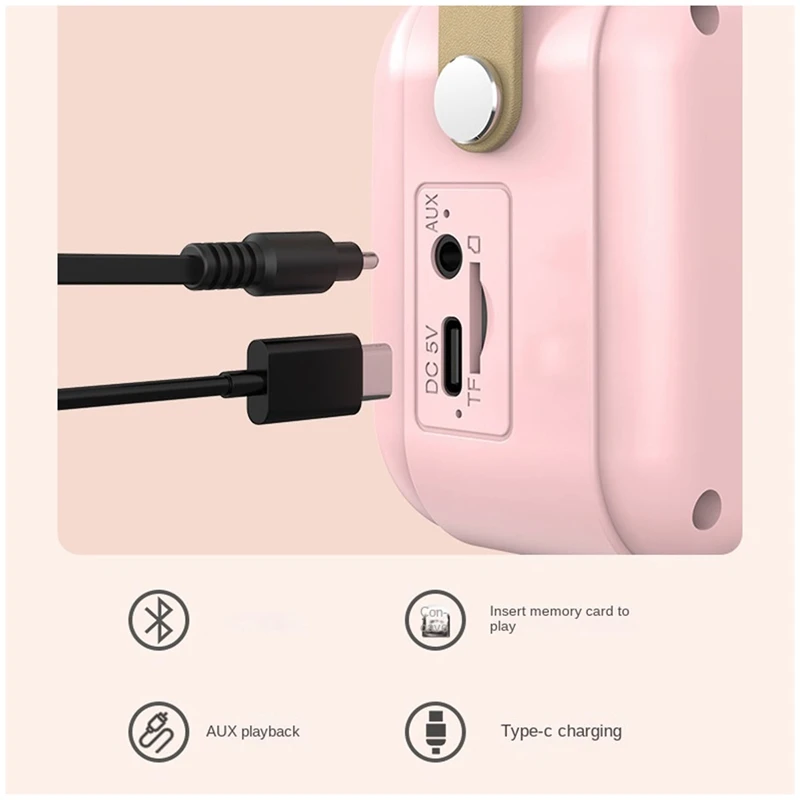 A16R-Family Outdoor Children's Karaoke Bluetooth Speaker Wireless Microphone Portable Card Subwoofer High Volume