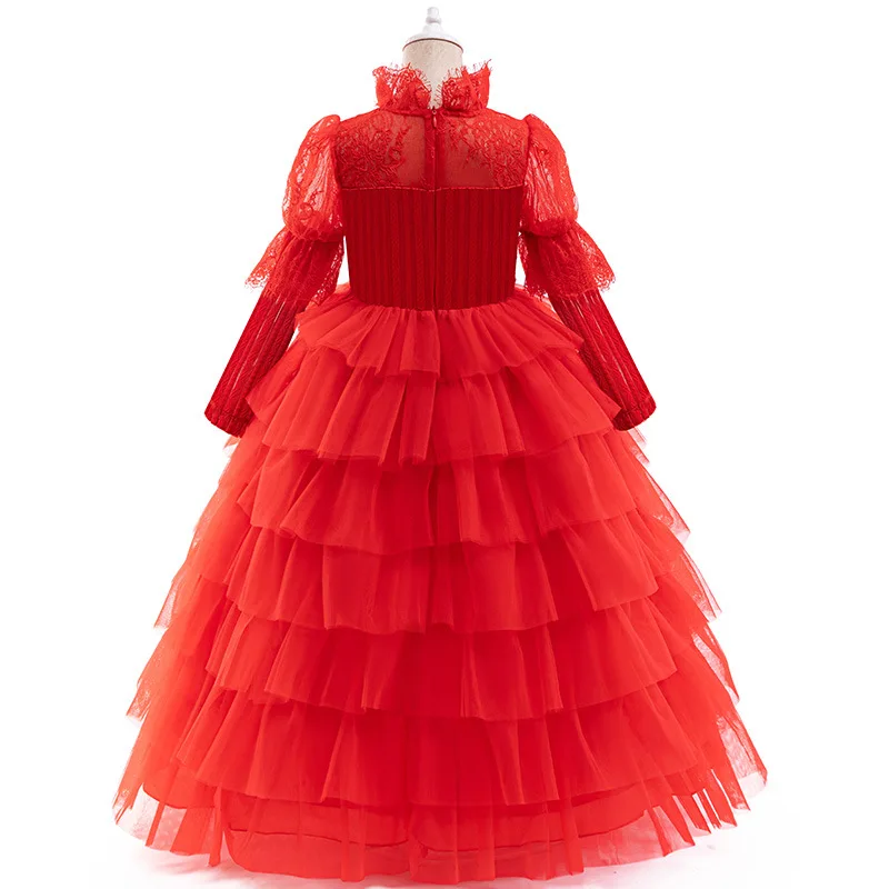 カブトムシリディアコスプレ衣装女性女の子赤いウェディングドレスハロウィンカーニバルパーティー衣装