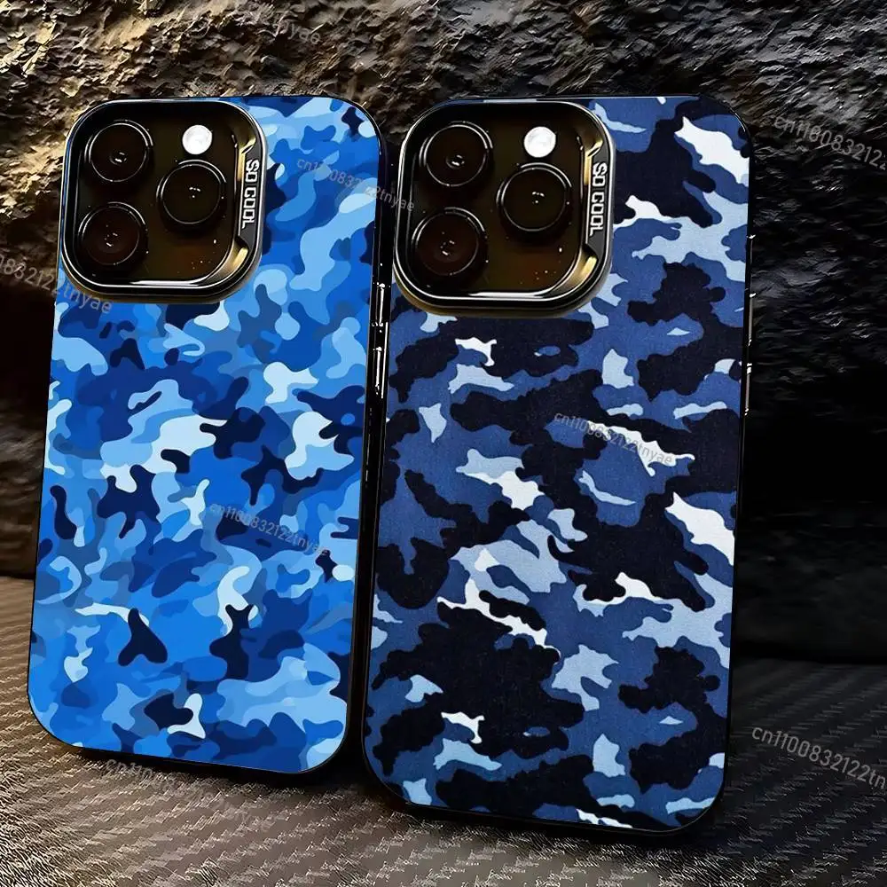 

Fashion Phone Case For iPhone 17,16,15,14,13,12,11,Pro,Max,Plus C-Camouflage A-aesthetic Shockproof Cover