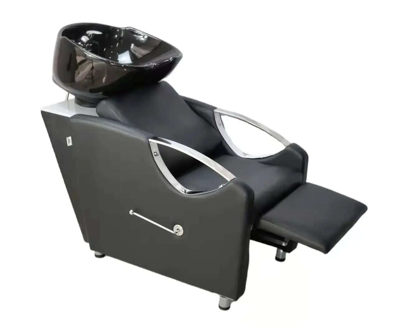 2020 Hot sale good price shampoo chair black ceramic bowl washing unit shampoo chairs