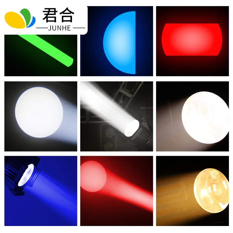 200W High Power LED Spotlight Imaging Stage Spot Light For Exhibition Car Show Dance Studio Multi Function Hall