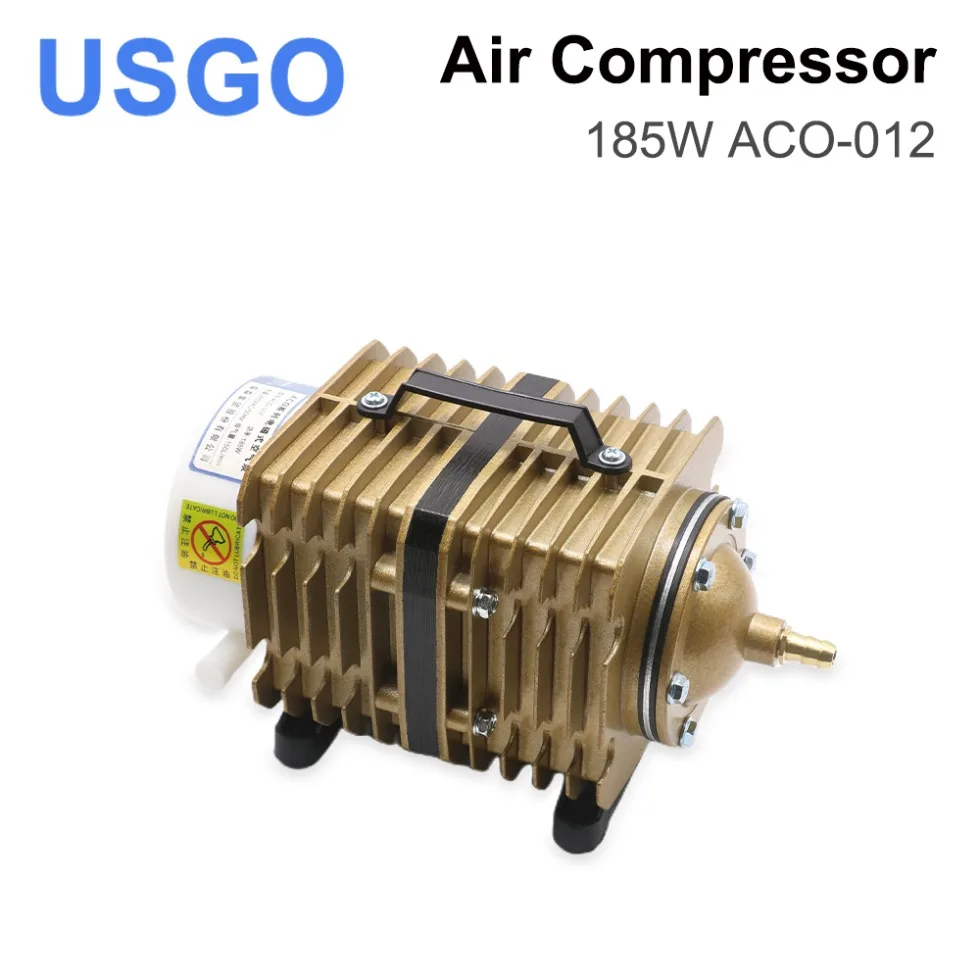 

USGO SUNSUN Air Pump 185W ACO-012 220V 150L/min Electric Magnetic Air Compressor For Laser Machine Aquarium Fish Farming