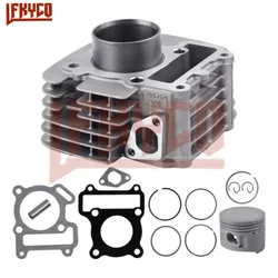 Motorcycle 51mm Engine Cylinder Piston Gasket Kit Set Motor for Yamaha Crypton T110 T110C C8 2010-2018 Motoblock Equipment Parts