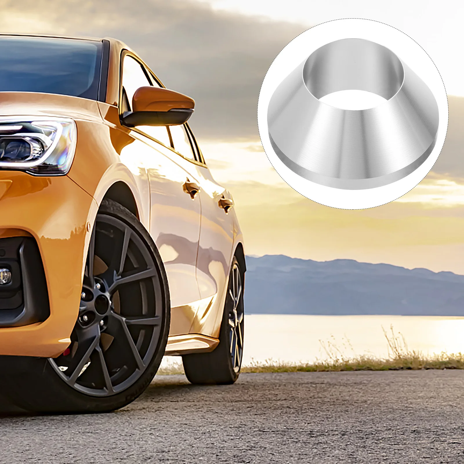 

Конус для ручного центрирования шин из алюминия для грузовых прицепов, инструмент для замены шин, конус для центрирования колес, ручной инструмент для шиномонтажа