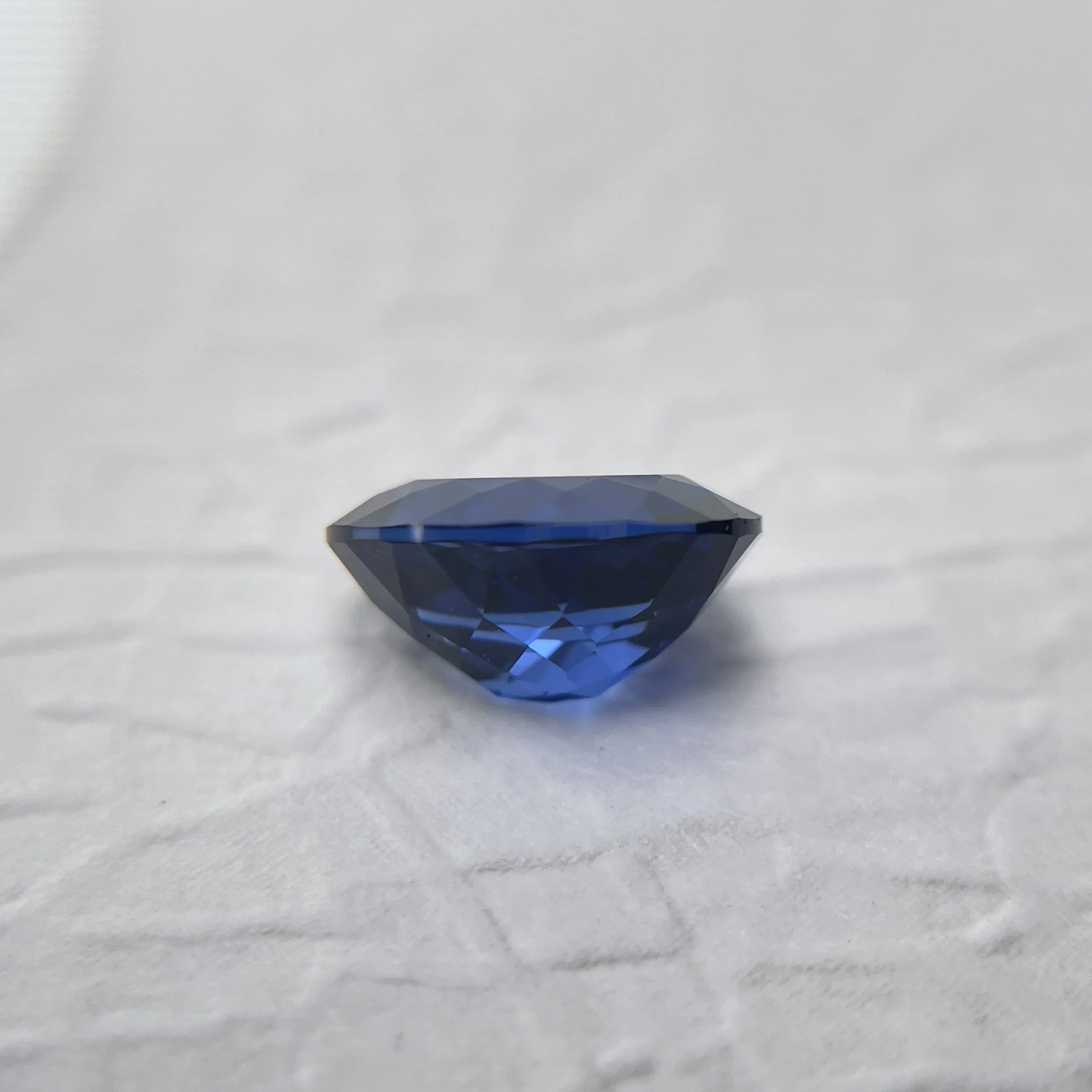 

L-Lab Grown Sapphire Oval Shape Royal Blue Color VVS1 Gemstone for Charm Diy Jewelry Making Bracelet Selectable Certificate
