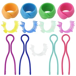 13Pcs Bobbin Thread Buddies Set Sewing Thread Organizing Clips Bobbin Holders Thread Spools Savers for Embroidery Quilting Tools