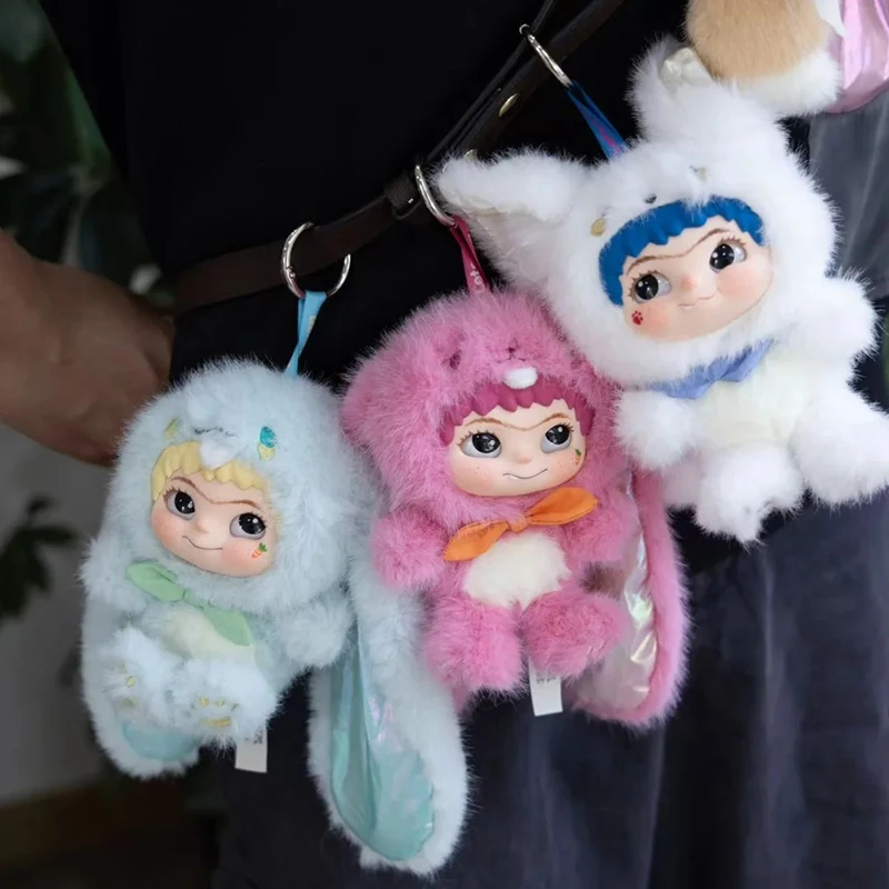 Kawaii Wakuku Blind Box ，Toy Fuzzy Trendy Doll Action ，Figure Surprise Gift for Children###100