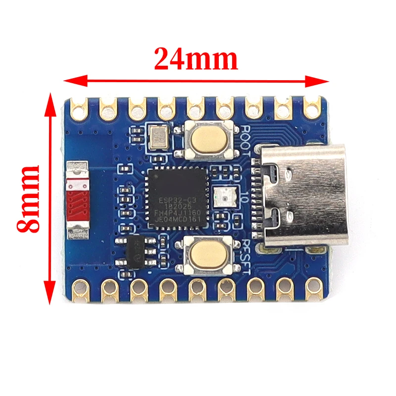ESP32-S3-Zero & ESP32-C3-Zero Mini Development Board WiFi Bluetooth Ultra-small Module  Model ESP32-S3-FH4R2 C3 Supermini.