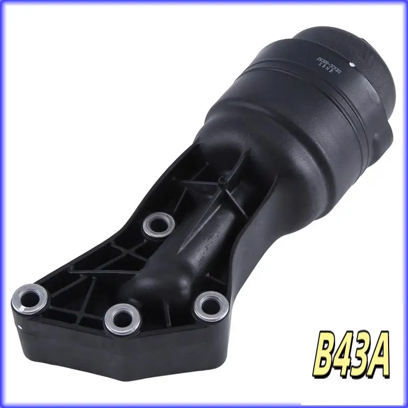 

Sp-1 PCS 26300-3CKB0 Car Oil Filter Housing Assembly Black ABS For HYUNDAI GENESIS 3.8L 2015-2016