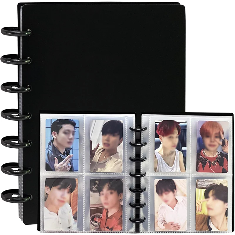 Multi Pockets Photo Album Mini Kpop Photocard Binder Sheets Idol Cards Collect Books Photocard Holder Album Student Stationery