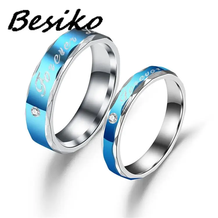 Мужское и женское кольцо из нержавеющей стали